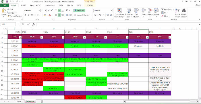 CEO Scheduler: Crafting Success.