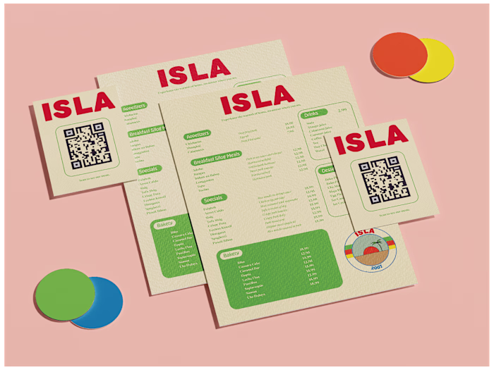 Isla - Brand Identity and Packaging Design for Fil-Am Restaurant