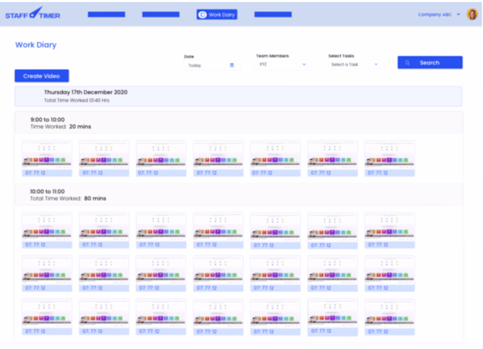 Employee monitoring, tracking & task management