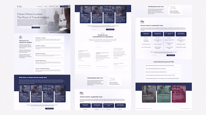 Modern Leadership and Culture Website Revamp