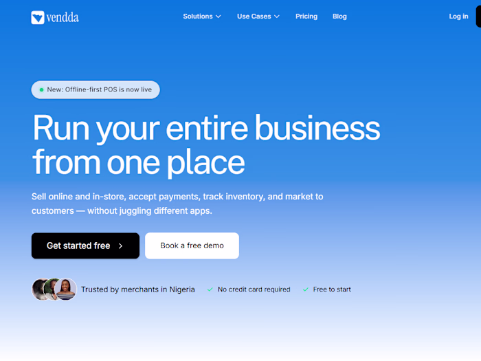 Project: Vendda – Omnichannel E-commerce