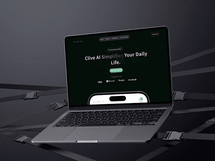 Clive AI (Branding & Website Design)