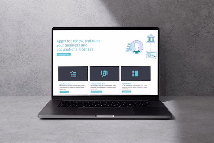 Licenses & Permits - Salesforce Digital Experience
