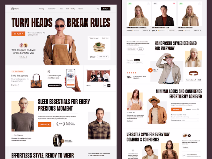 Nuvé - Fashion Landing Page
-
Nuvé