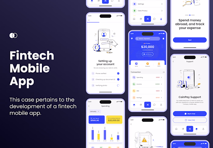 Fintech Mobile App 