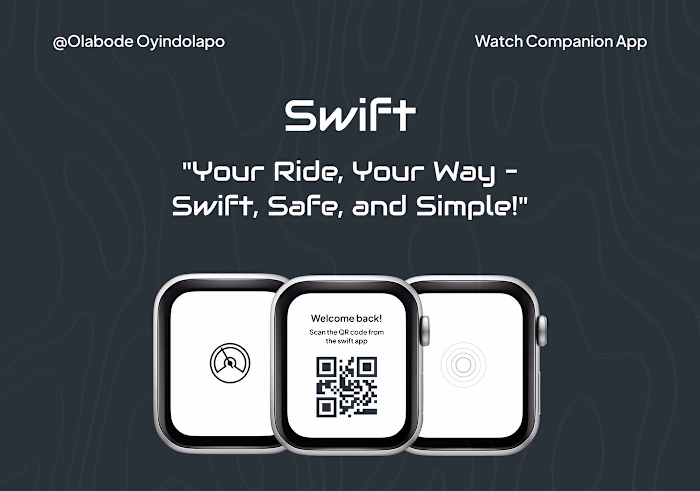 SWIFT WATCH COMPANION (HAILING APP) :: Behance