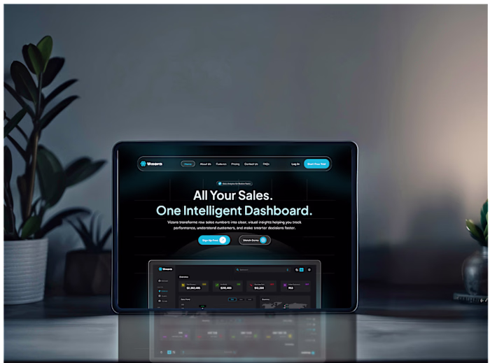 Here’s a hero section I’ve been exploring for a SaaS concept...