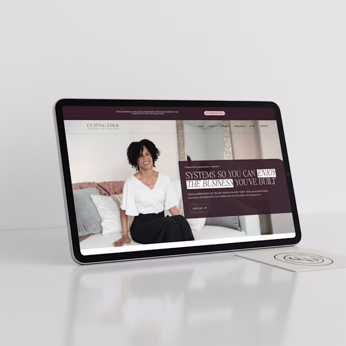 C.E.O | Branding for an Operations Agency