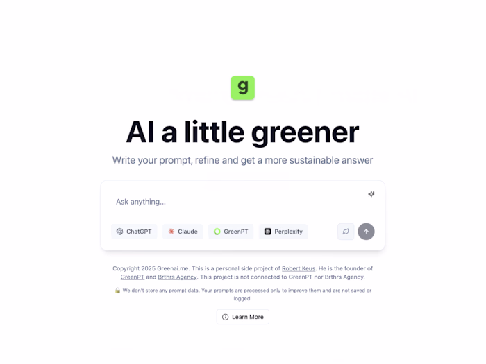 Green Prompt Builder