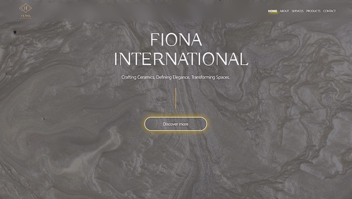 Fiona International Website Project