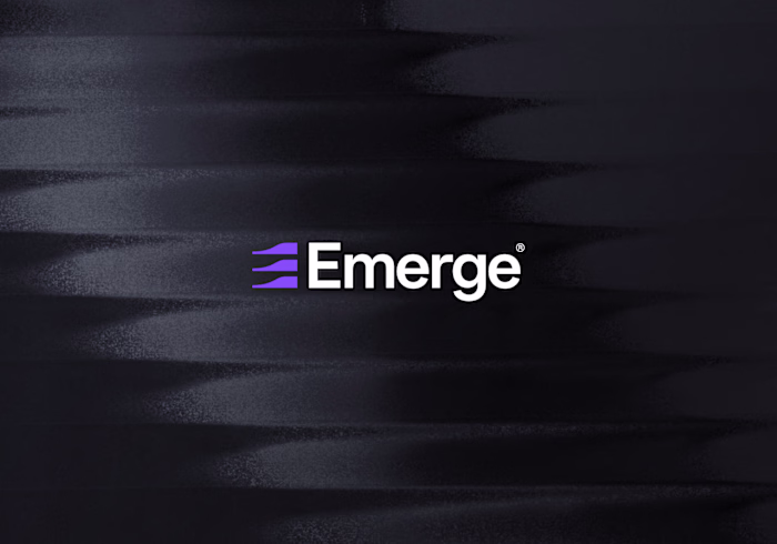 Logo design for Emerge where