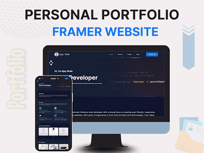 Personal Portfolio | Framer Website