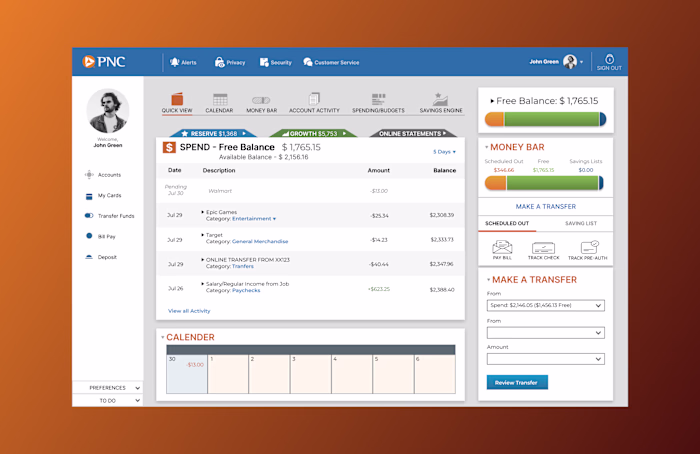 Day 021 — Monitoring Dashboard | 100 days UI challenge