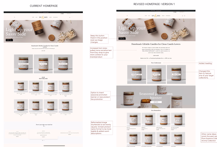 UX Audit & Website refresh