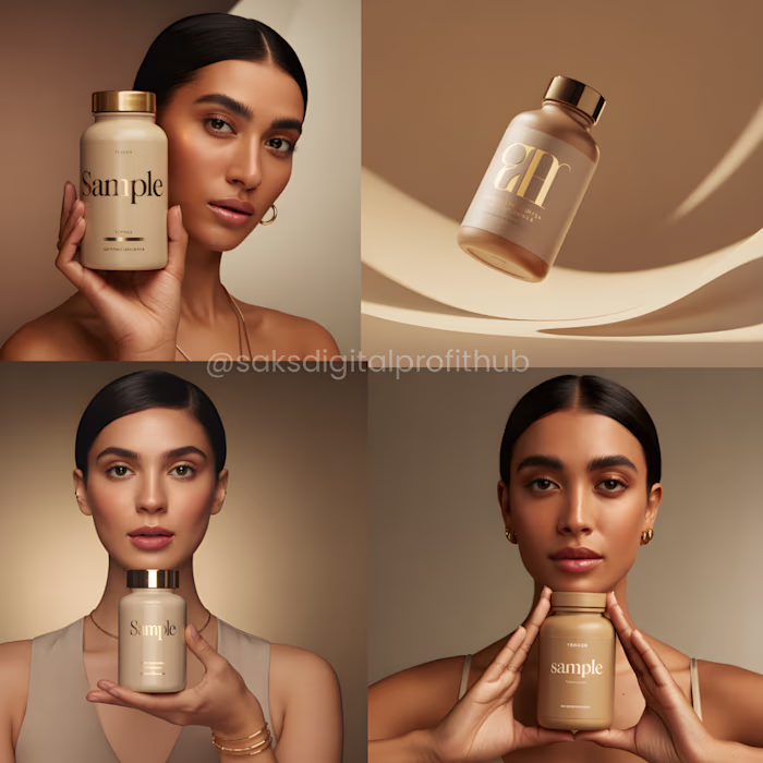 📦 Product Visual Design | Wellness Supplement Branding. The...