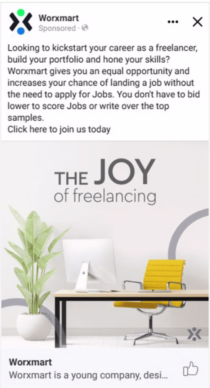  Facebook Ads (Page likes)