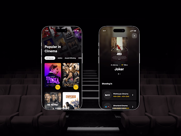 Ticketi: Cinema ticketing app design