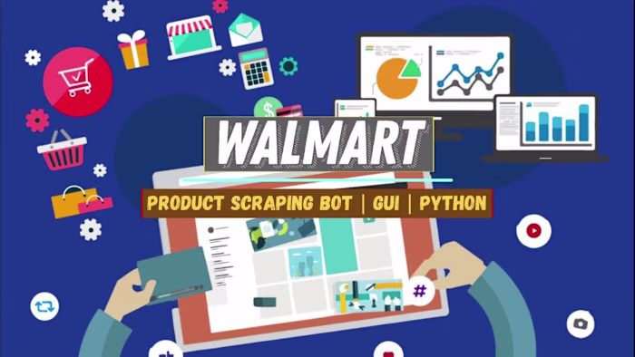 Walmart Barcode Web Scraping Bot | Python | Selenium | GUI - Yo…