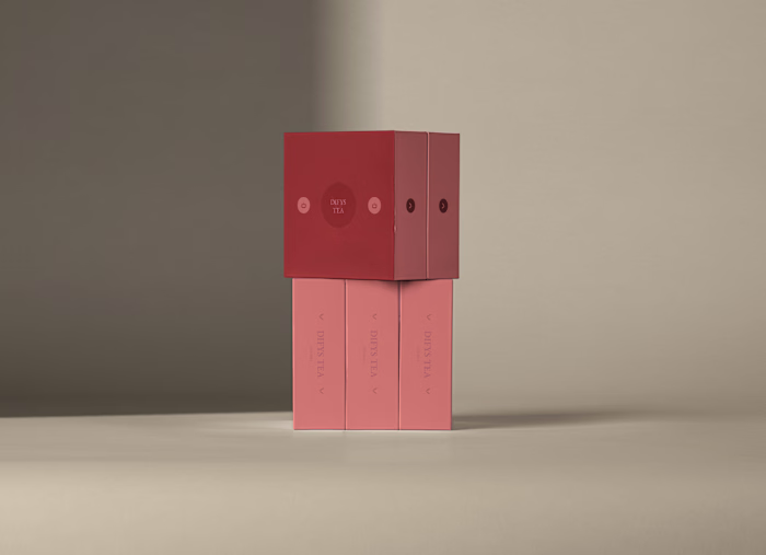 Classic Minimal Branding for a tea brand