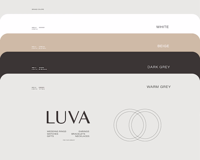 LUVA | Visual Brand Identity 