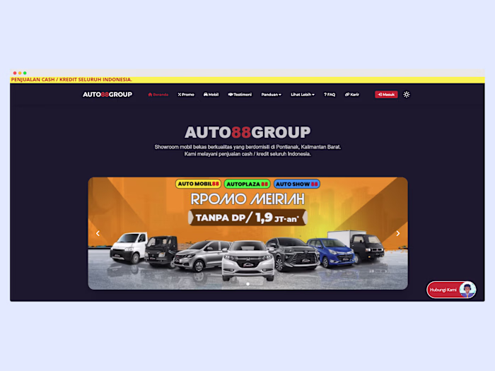 Development New Version of Car Dealer Website