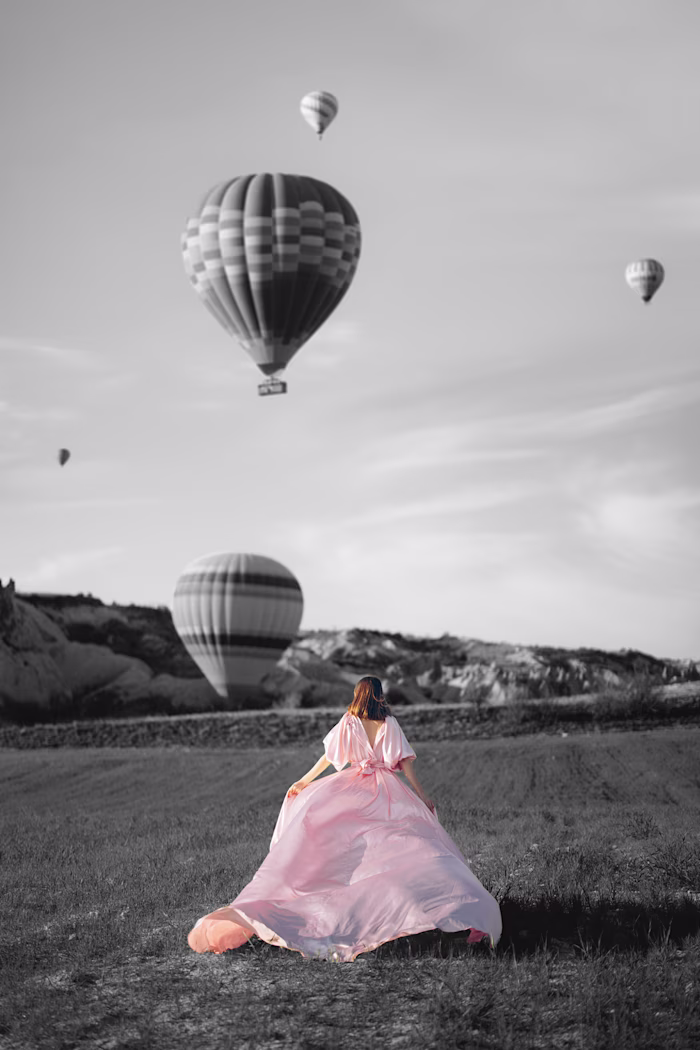 In a World of Shadows: Her Vibrant Aura on Behance