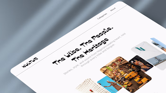 Kultur: A Digital Cultural Experience