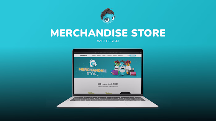 Powerfront - Merchandise Store Design