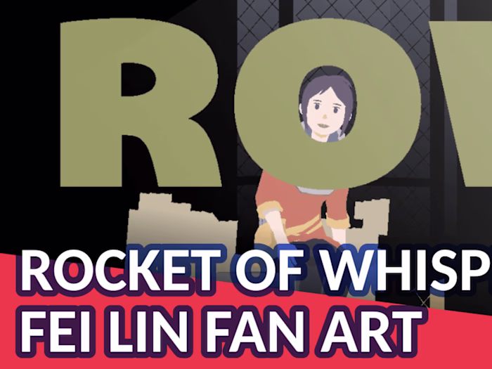 Rocket of Whisper Fei Lin Fan Art