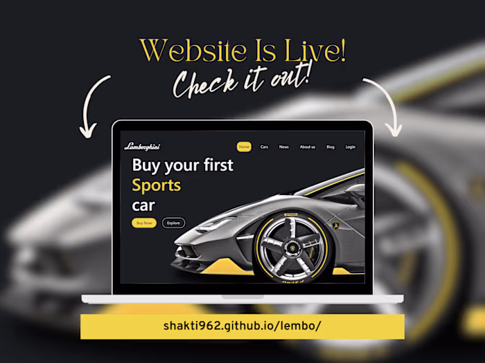 Lamborghini Website