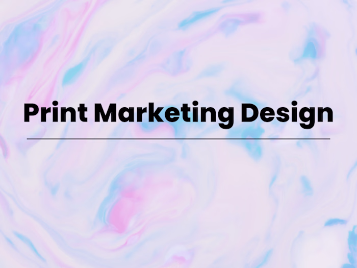 Print Marketing Design
