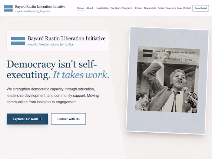 I created this website for