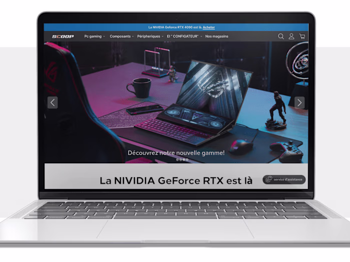 Scoop site Re-design 