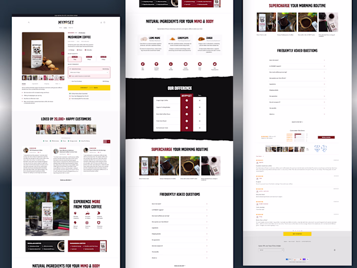 Myndsetcoffee Page Build-In Replo