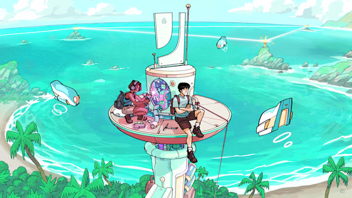 Shell World illustration & concept art