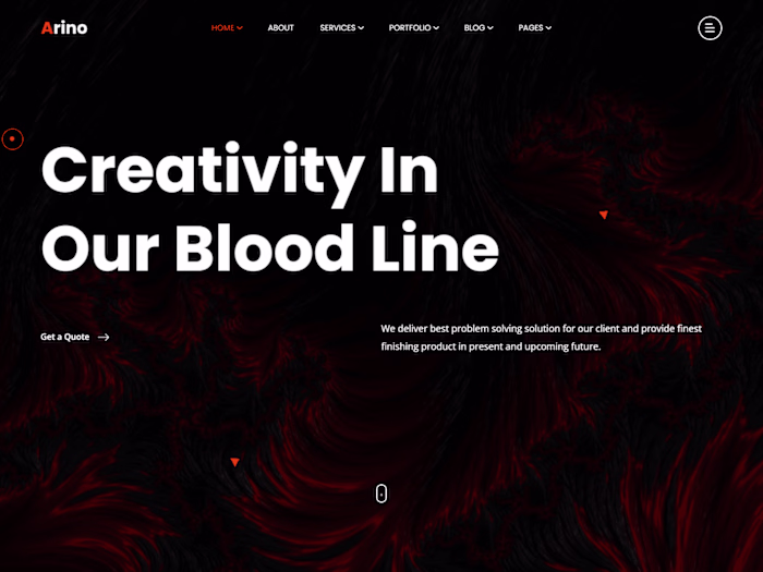 Software Services base company website