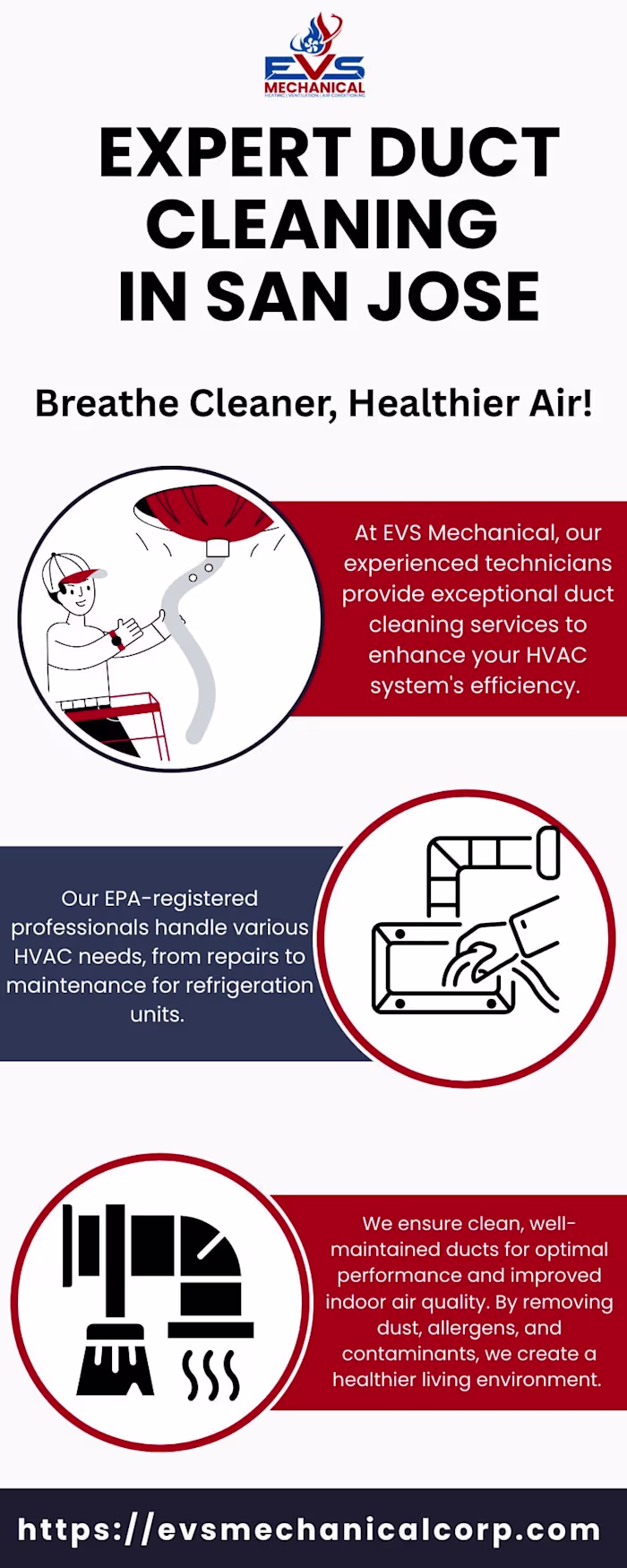 Duct Cleaning San Jose
EVS Mechanical