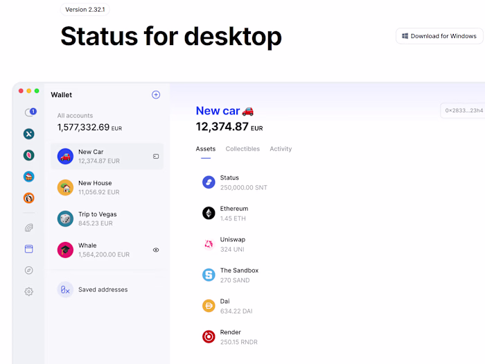Status IM | Web3 platform and Facebook's react-native port