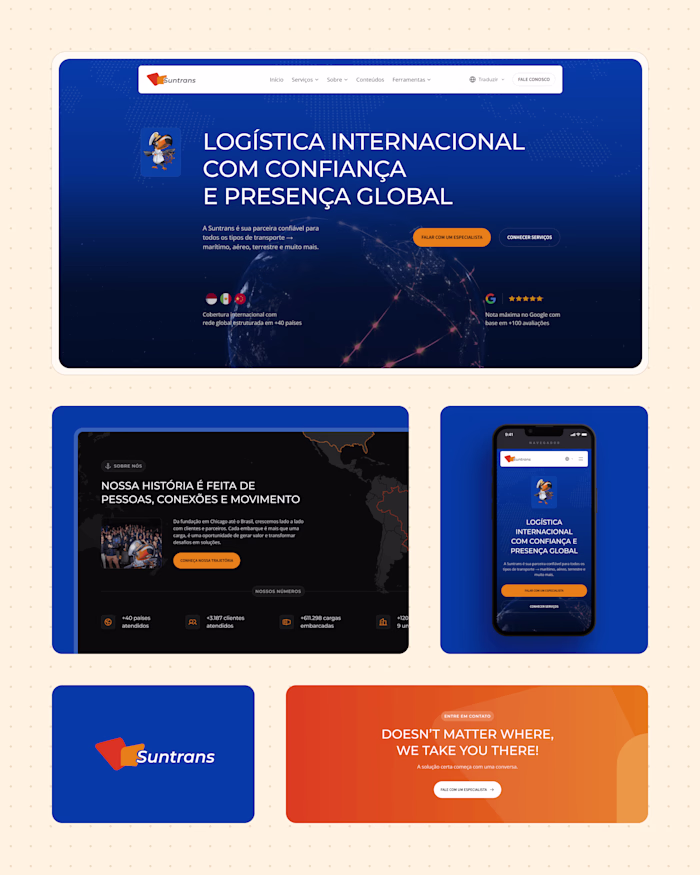 Suntrans ▪️ Website