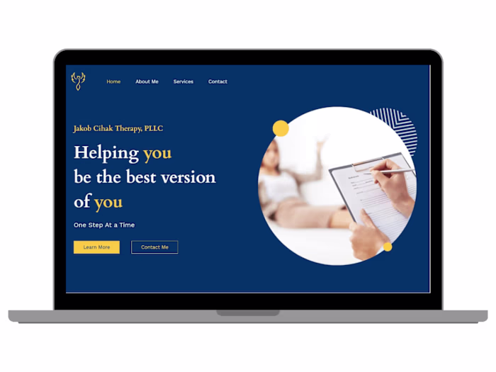 Custom Website- Health & Wellness Website