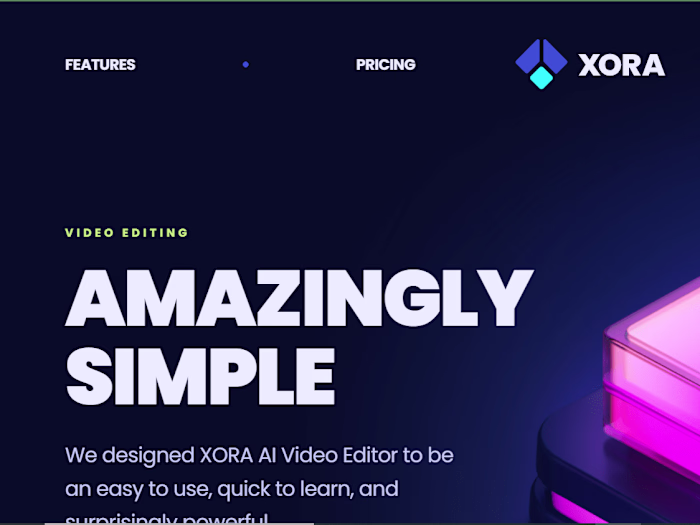Xora - Saas Website