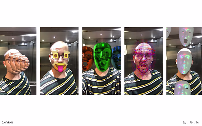 Augmented Reality IG/FB Filters for Personal Branding