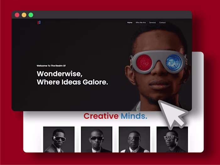 Responsive Website Design for Wonderwise Productions