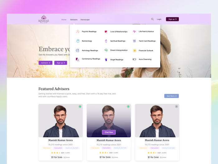 Kismaa — Engineering a Real-Time Psychic Experience