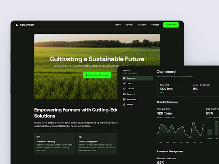 Agriculture Hub Management App Development