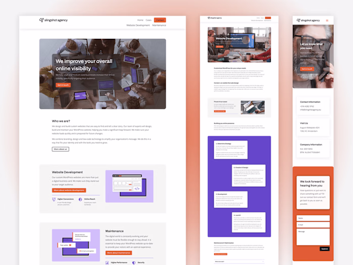 Slingshot Agency — Creative Design Agency with WordPress