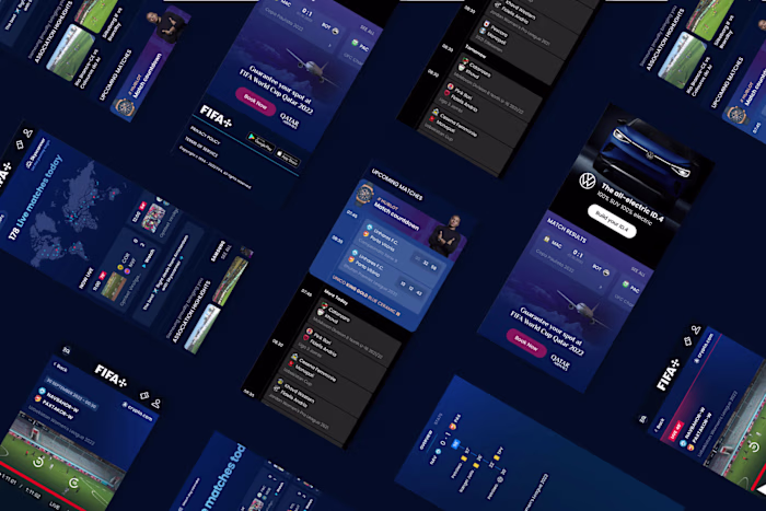 UI/UX Design for FIFA+ the Global Sports Streaming Platform