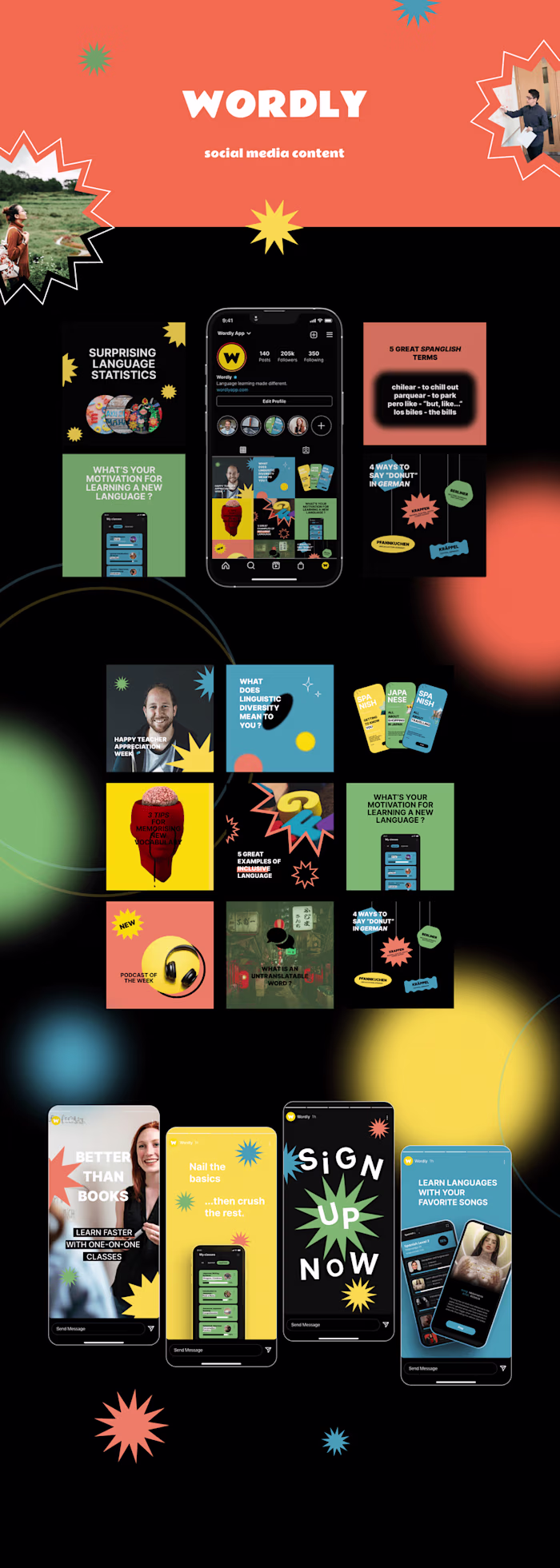 Wordly - Social Media content