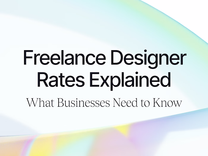Freelance Designer Rates Explained: What Businesses Need to Know