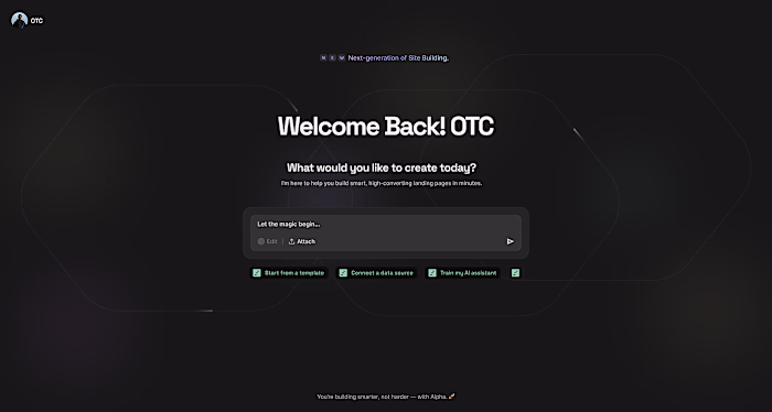 AI-powered Website Builder
